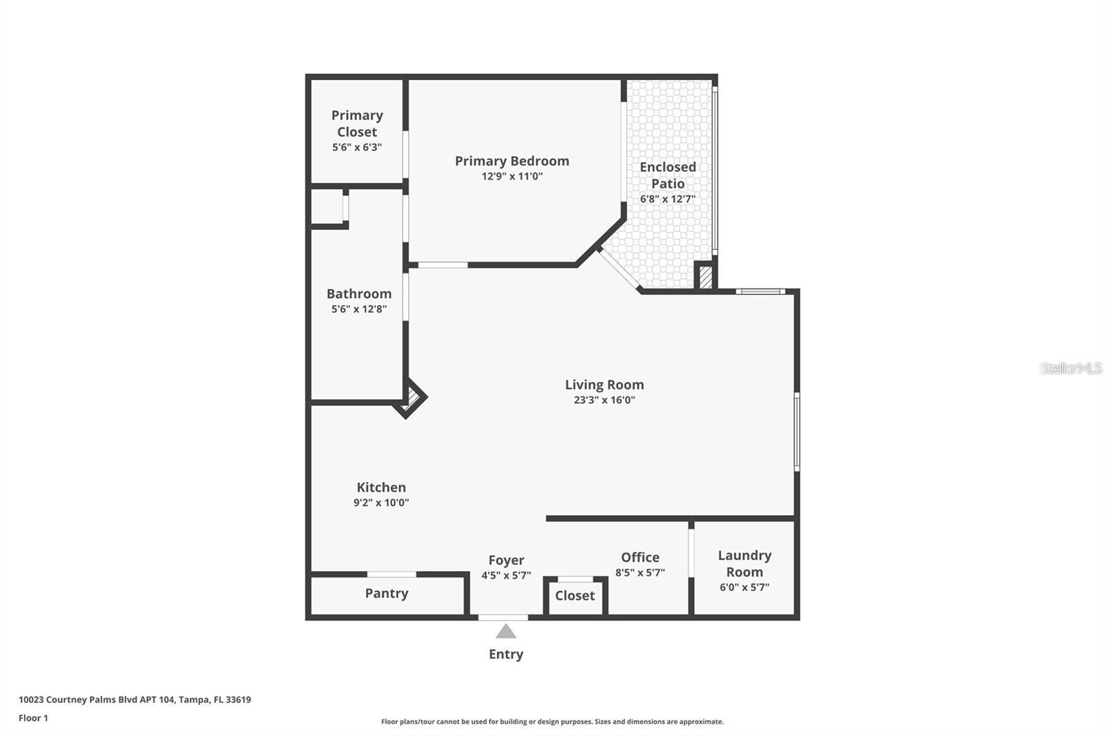 2407 COURTNEY MEADOWS CT #103, TAMPA, FL, 33619