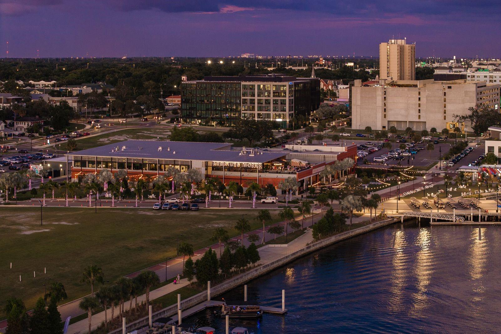 Take your boat to dinner at Armature Works