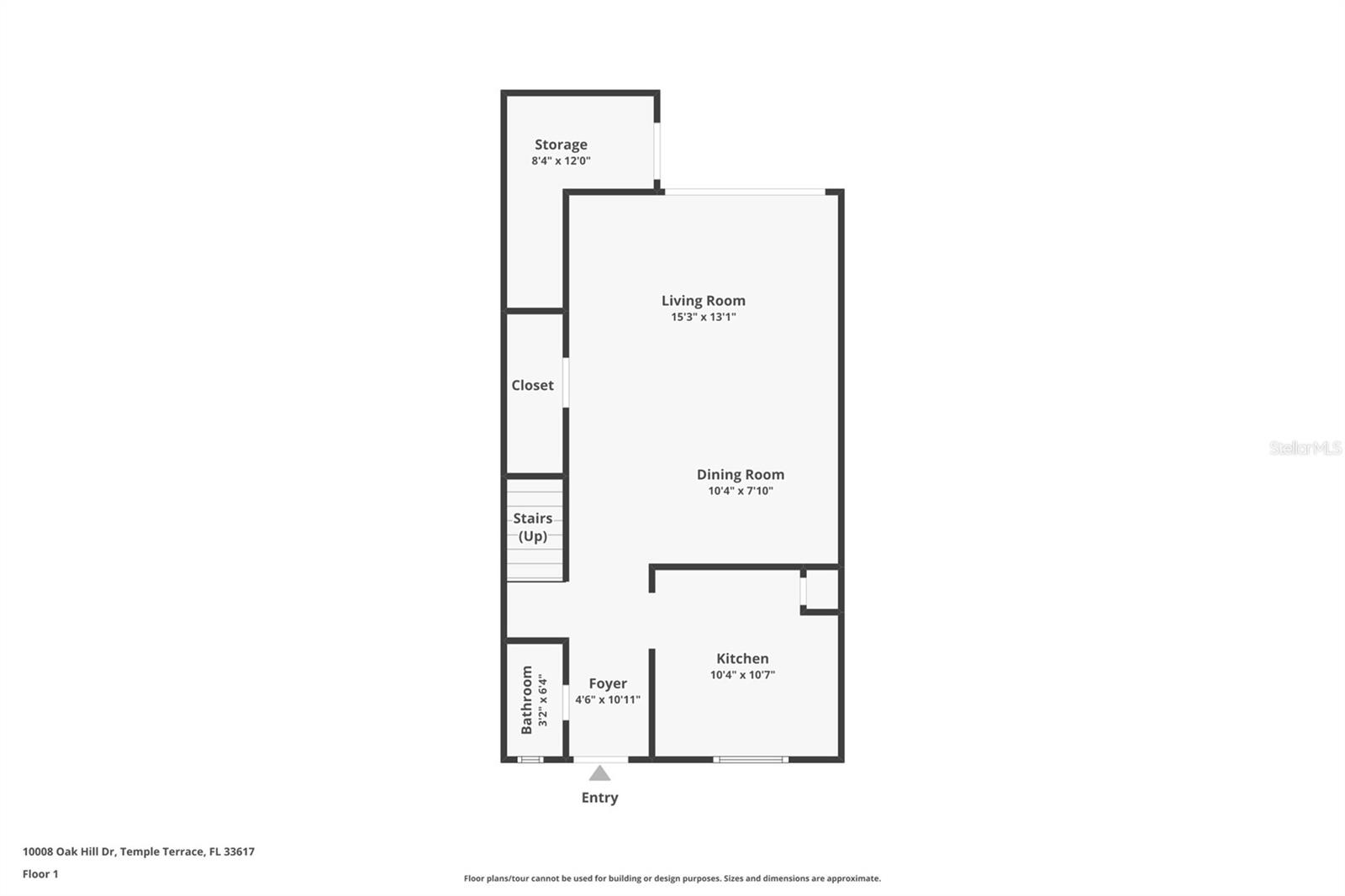 10008 OAK HILL DR, TEMPLE TERRACE, FL, 33617