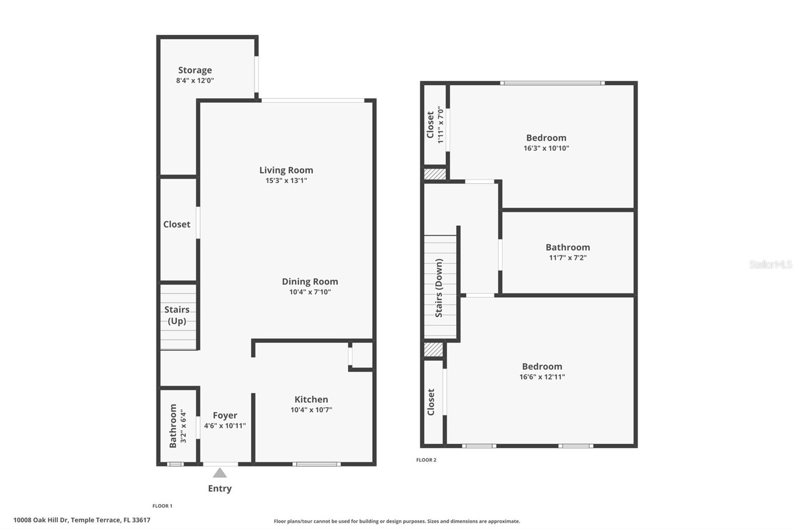 10008 OAK HILL DR, TEMPLE TERRACE, FL, 33617