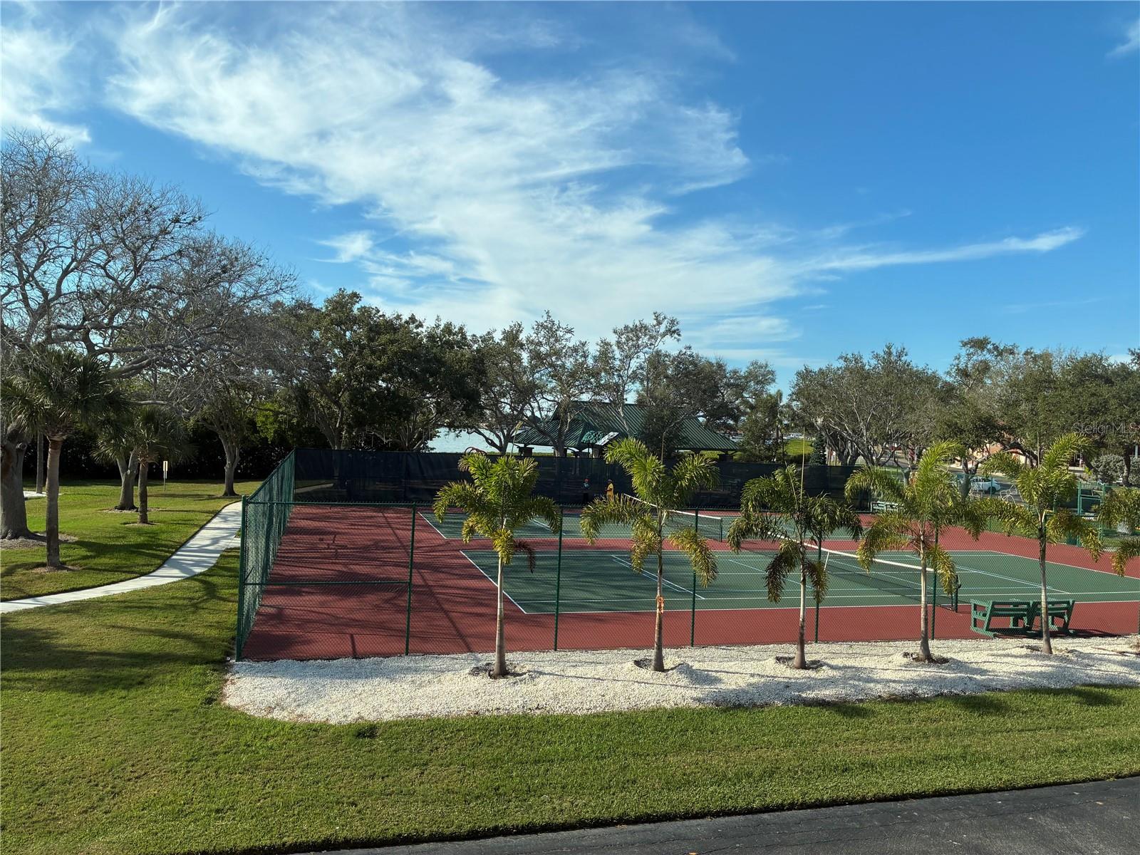 Partial Water view From Unit.