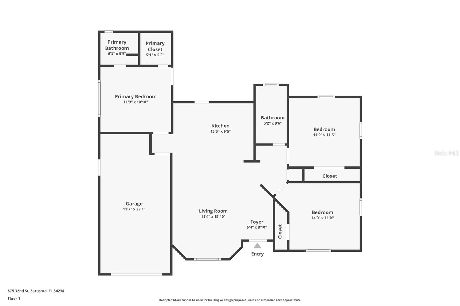 875 32ND ST, SARASOTA, FL, 34234