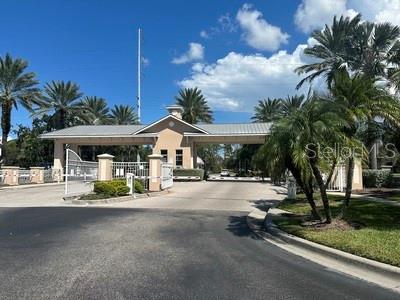 Front Entry Gate off Park Blvd.