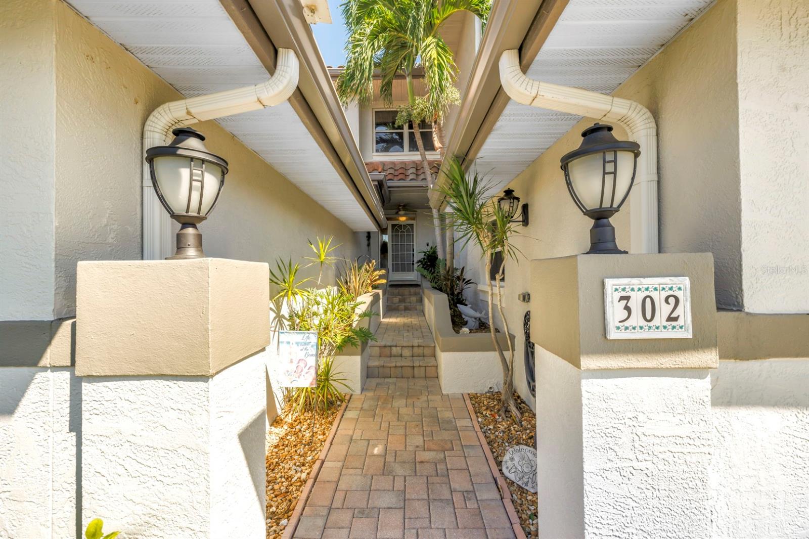 6. Private Landscaped Entrance
