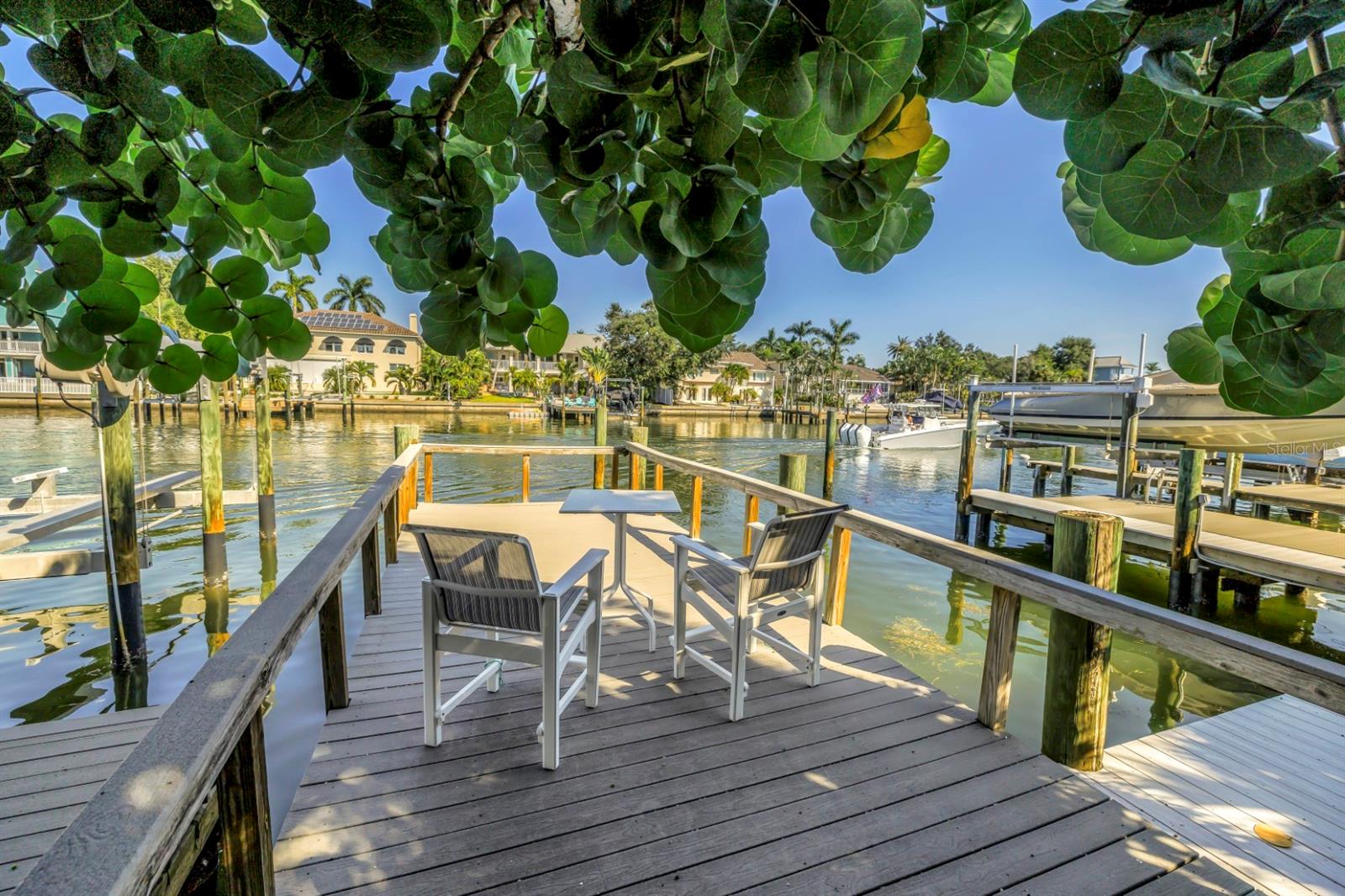 Enjoy Dolphins From the Private Community Dock