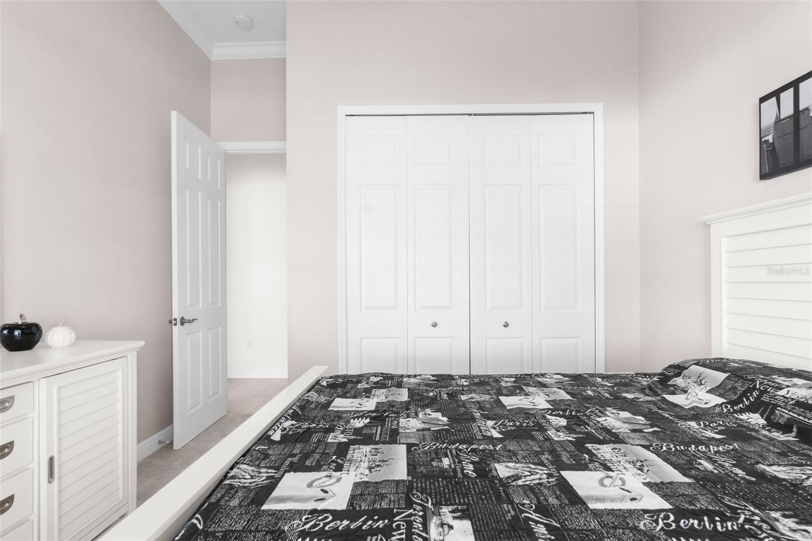 Light and bright second bedroom.