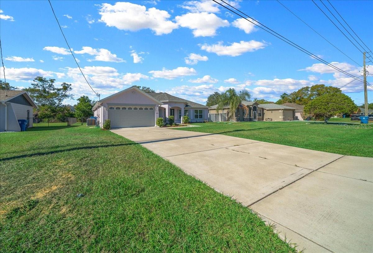 Nice and Long Driveway