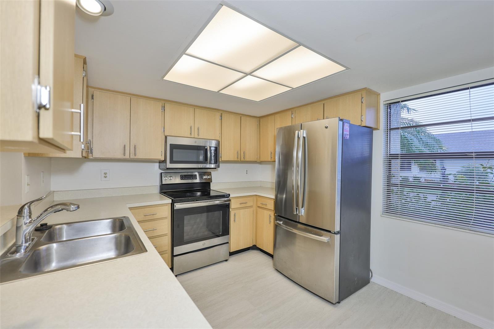 Kitchen with Stainless appliances
