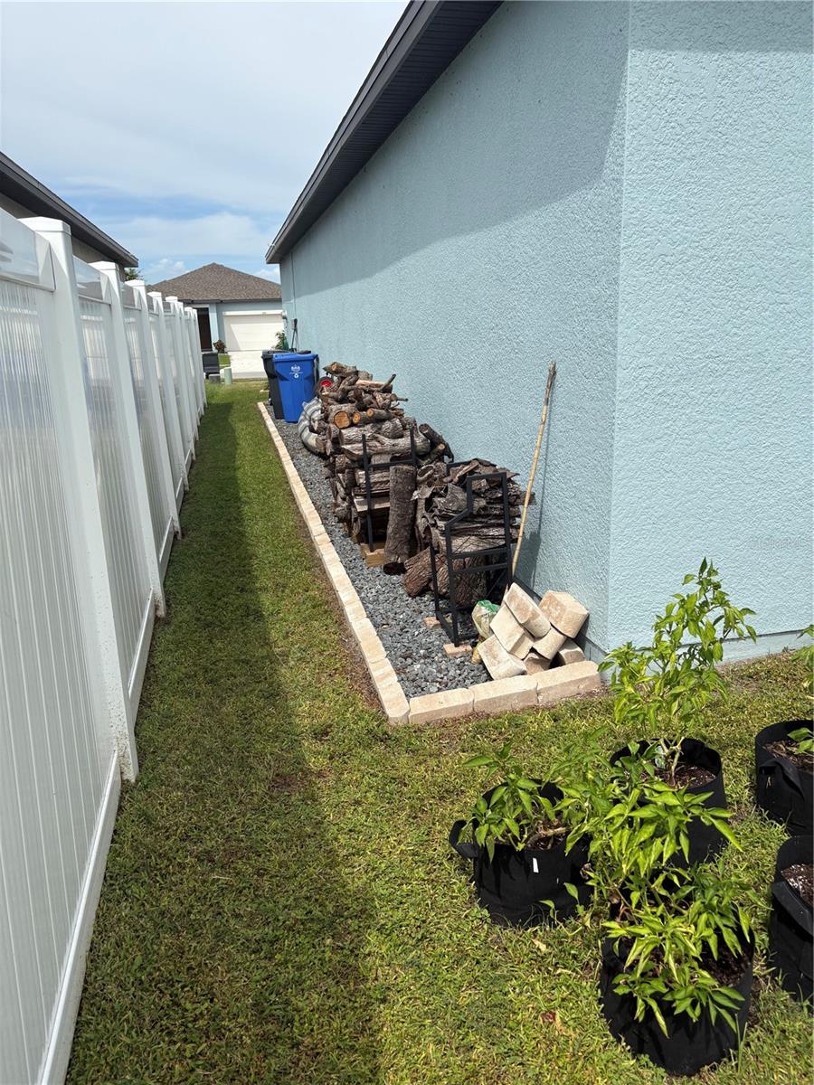 Back Right Side of the Home