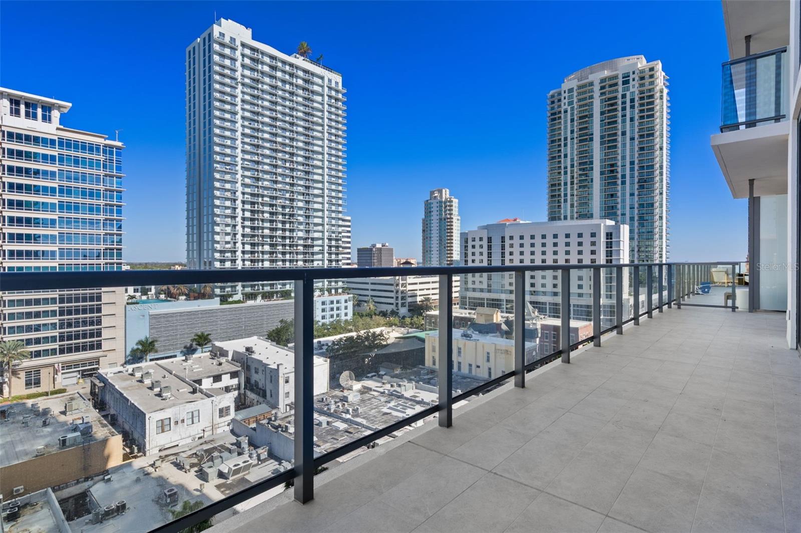 One of Two Expansive Balconies