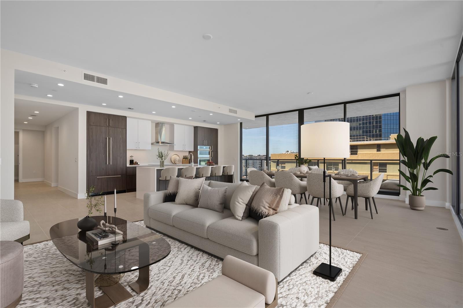 Great Room Virtually Stage