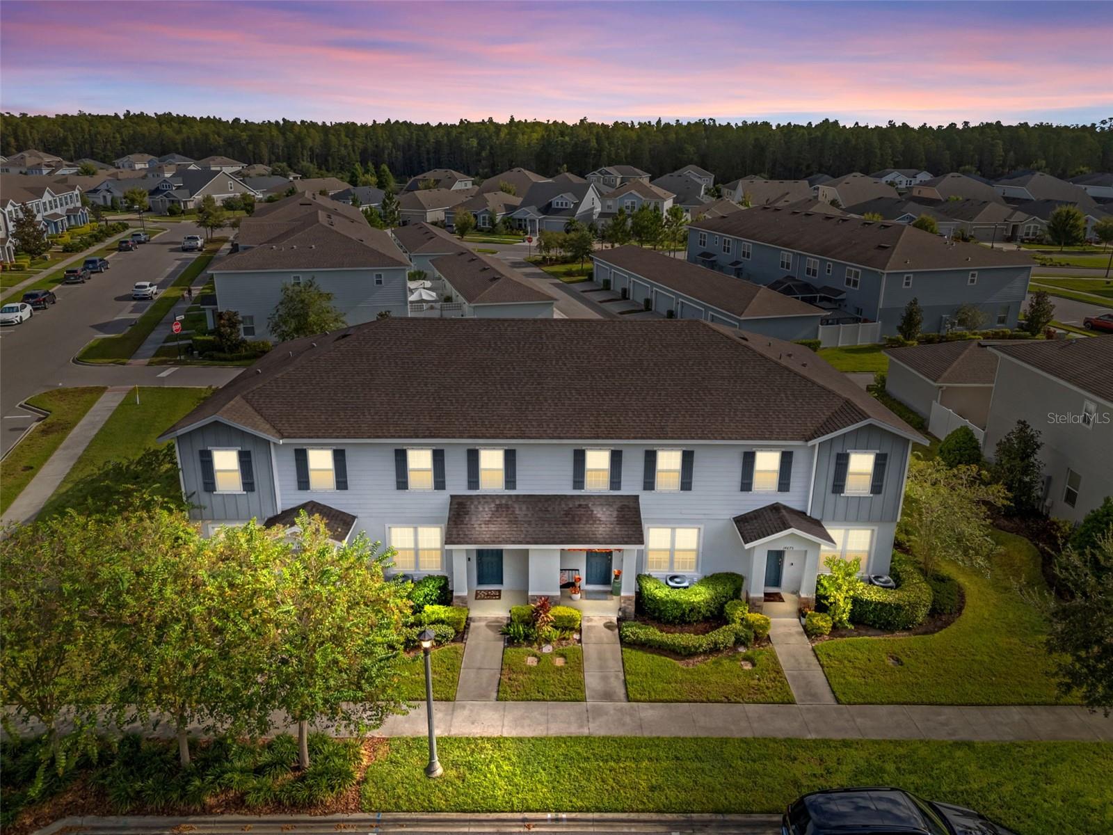 Townhome is 2nd home from the end