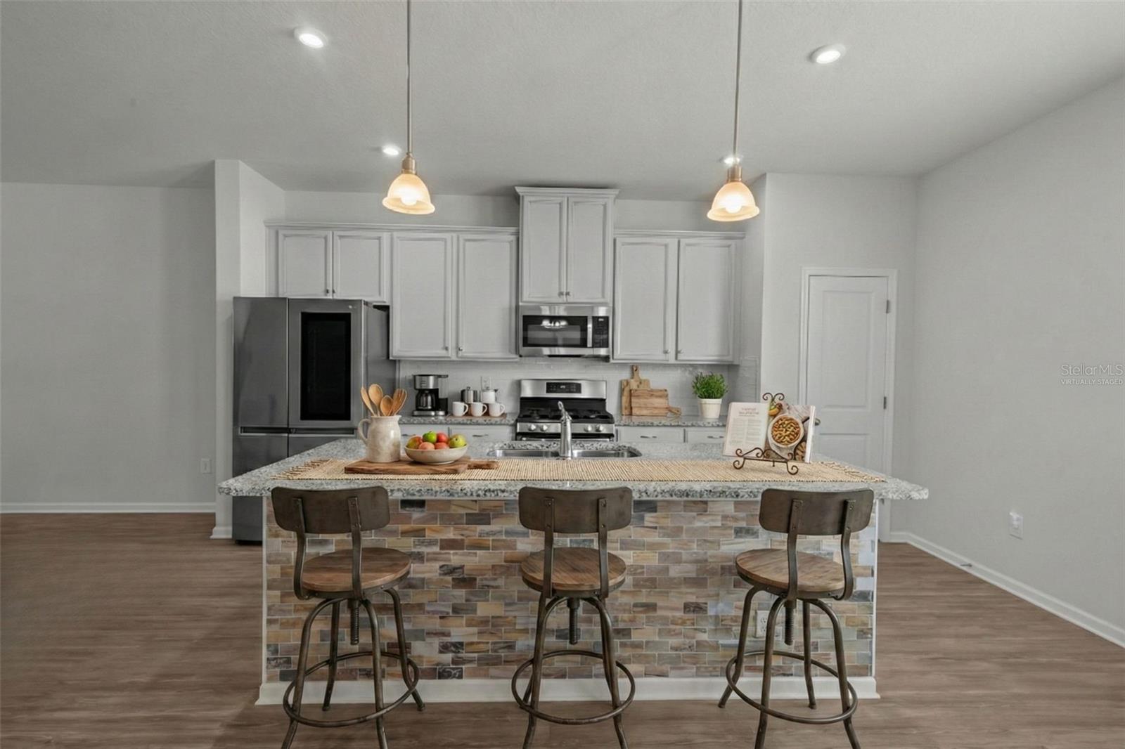 Kitchen - virtually staged