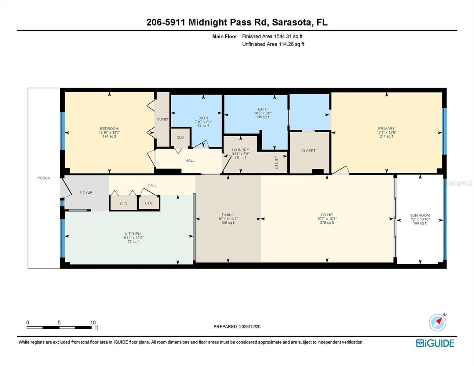 5911 MIDNIGHT PASS RD #206, SARASOTA, FL, 34242