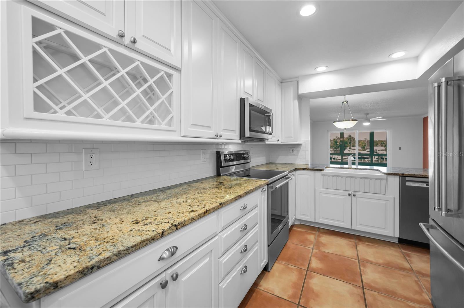 Granite countertops