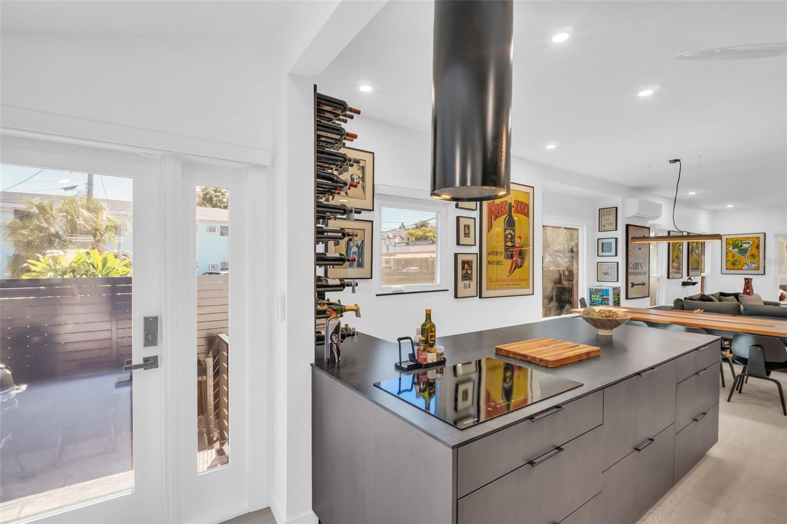 Induction cook top/Fan Vent