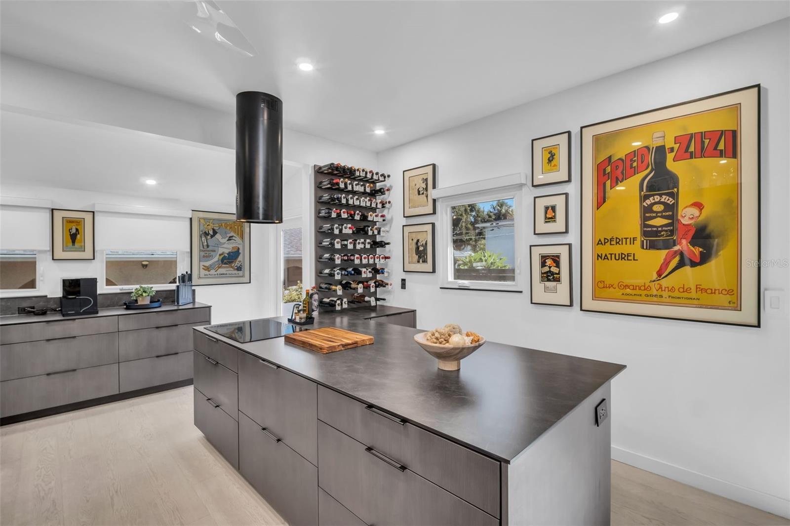 Oversized Island with Seating