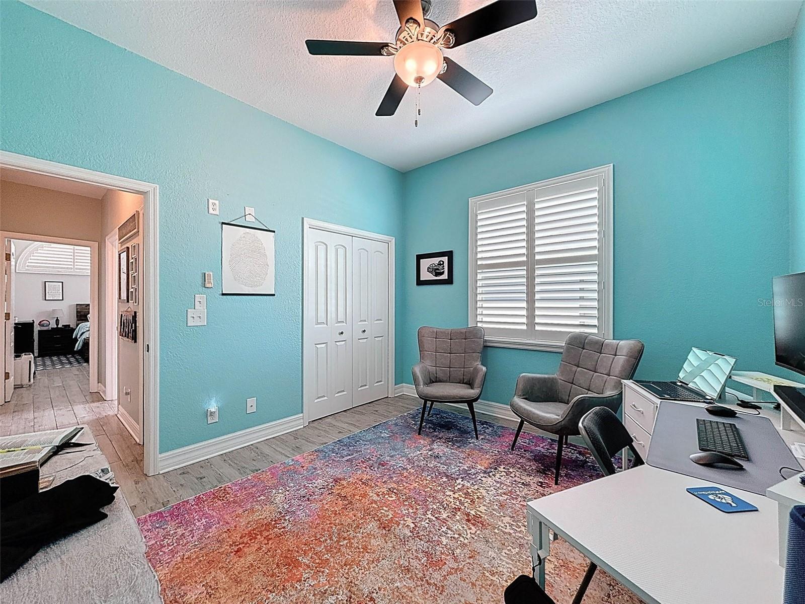 THIRD BEDROOM or OFFICE