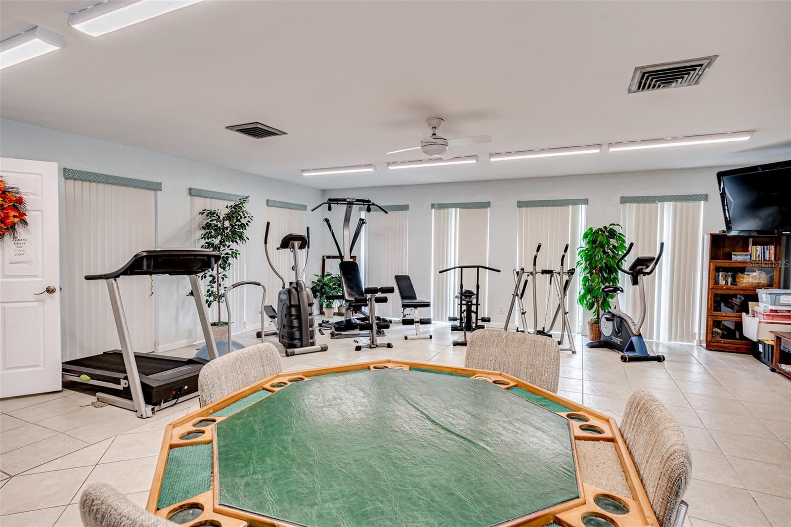 All the activities in the Clubhouse