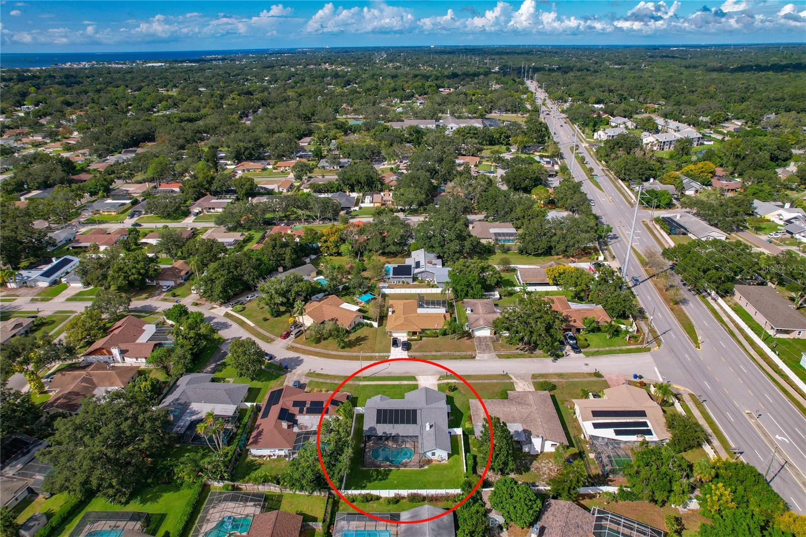 Aerial View from the South