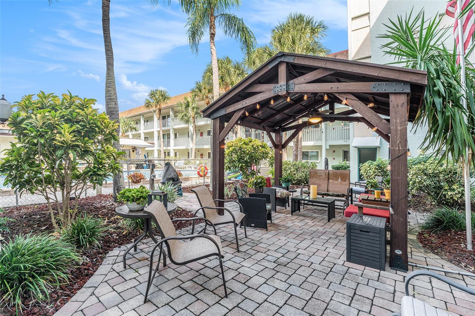 Gazebo Sitting Area
