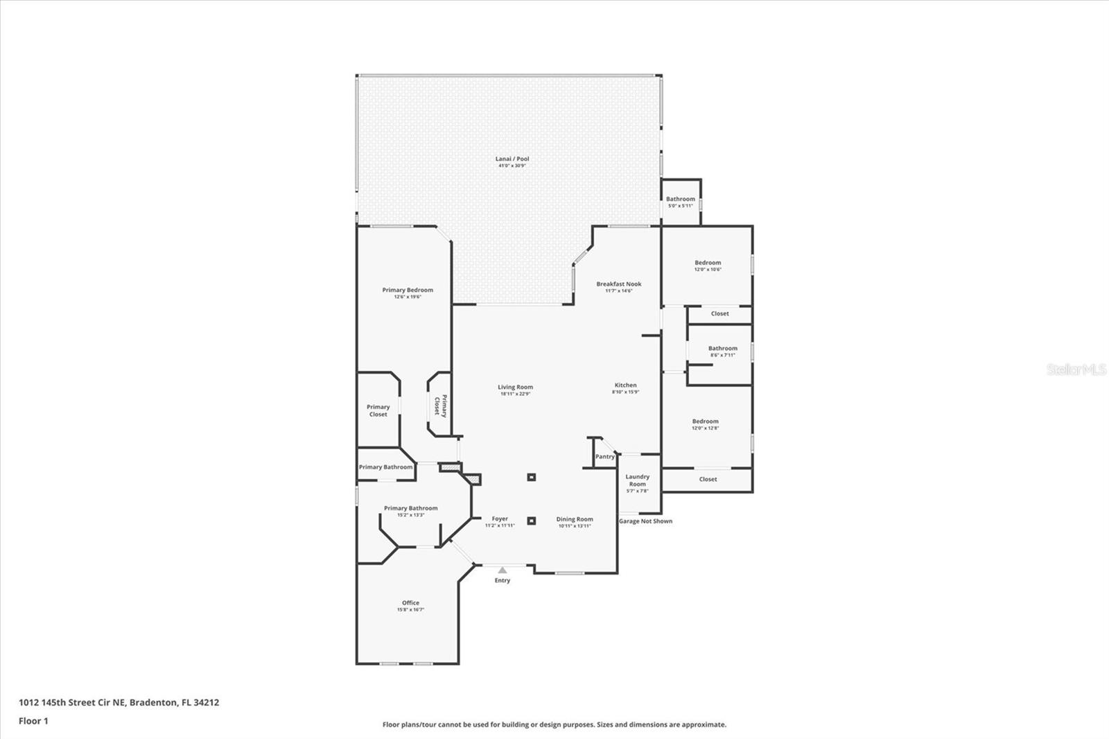 1012 145TH STREET CIR NE, BRADENTON, FL, 34212