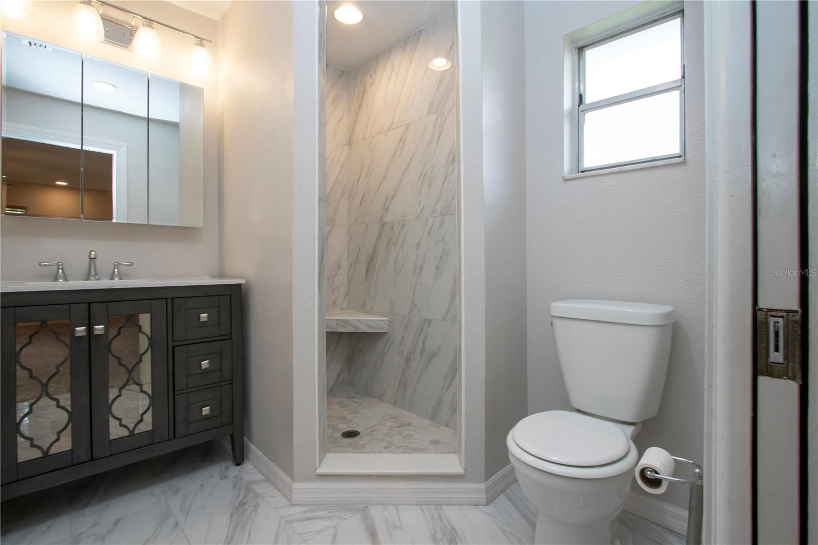 Updated Primary bathroom