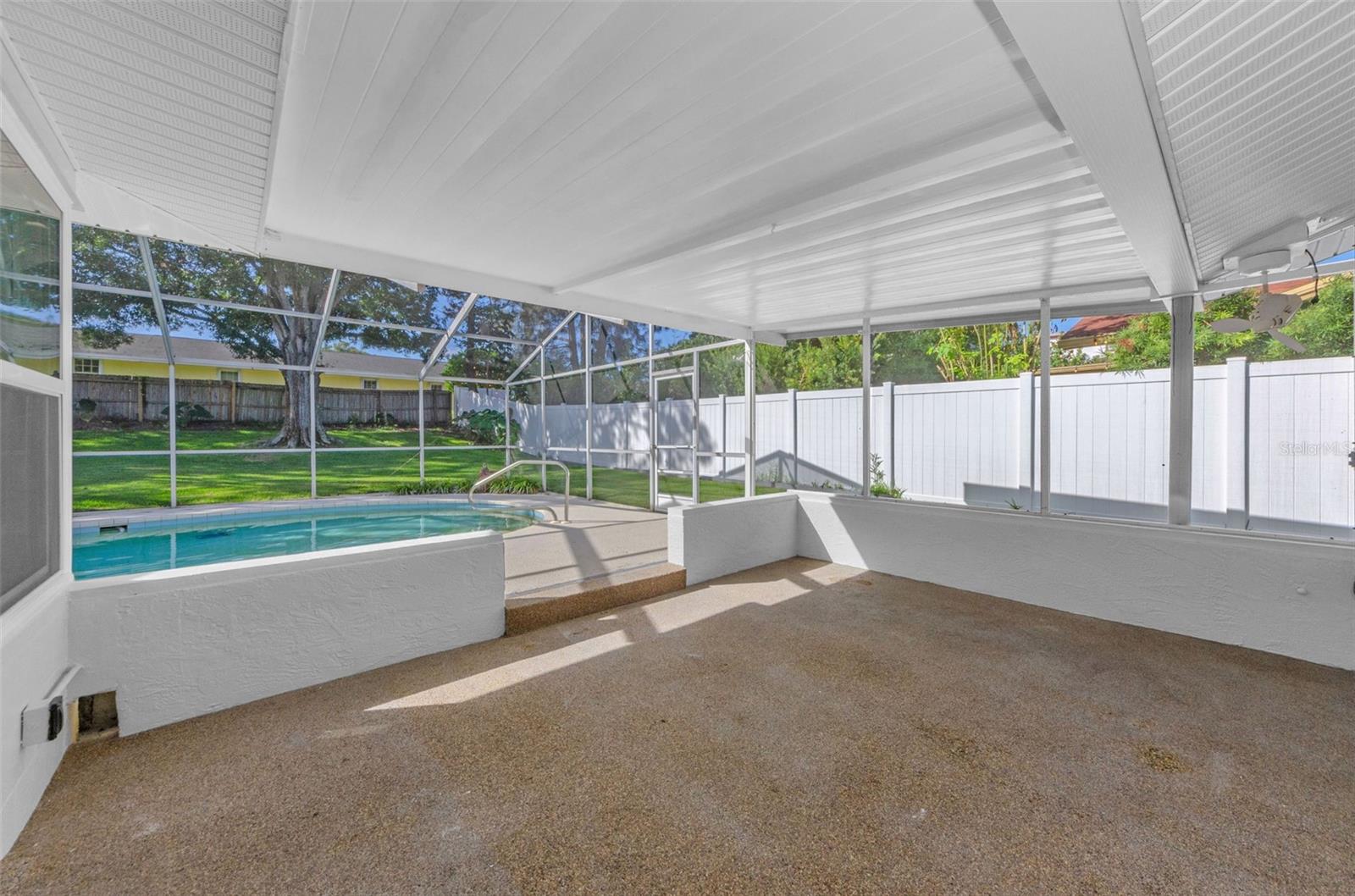 GREAT SPACE TO KEEP YOUR OUTDOOR FURNITURE DRY!