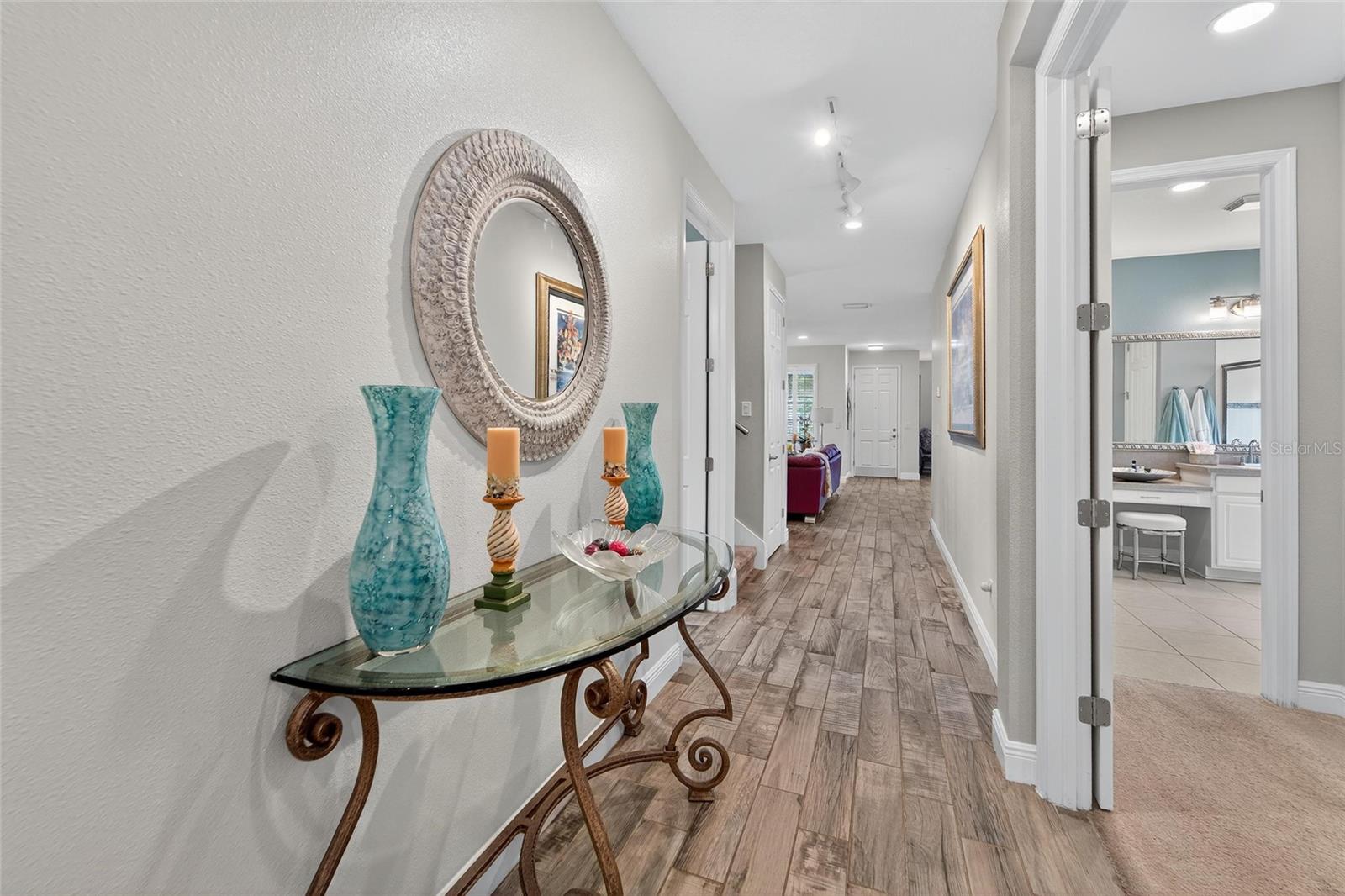 Hallway View to Interior Entry