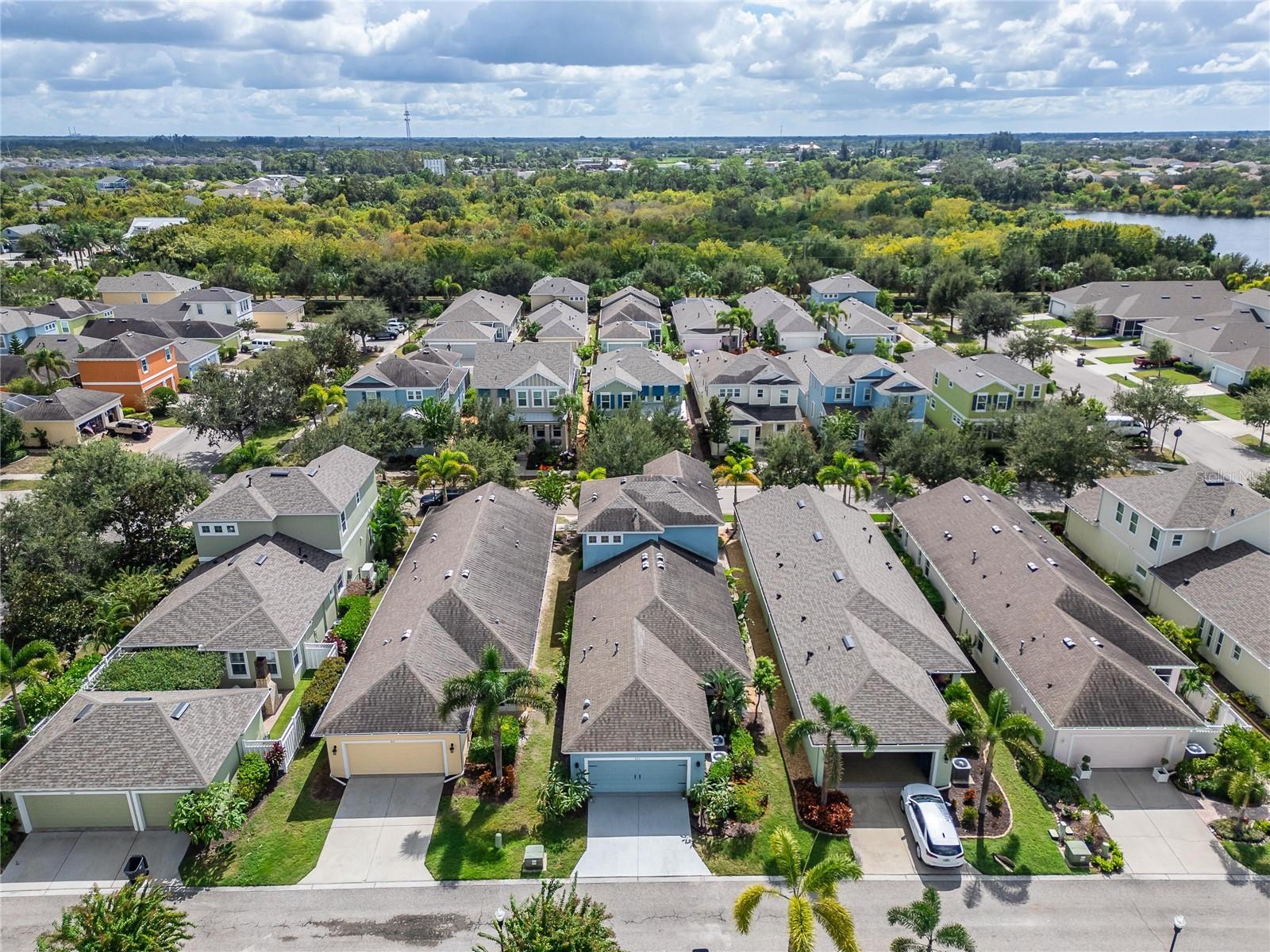 Aerial Rear Overview