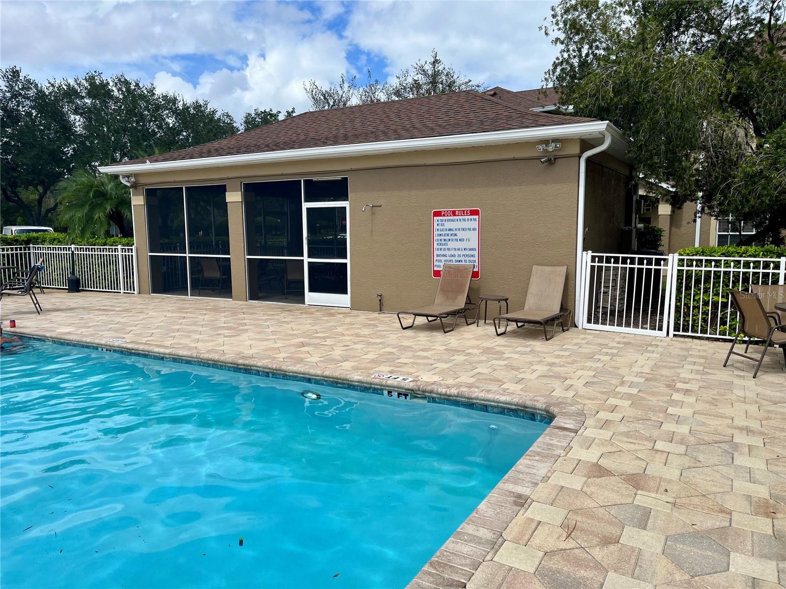 Community Pool Walking Distance From Home