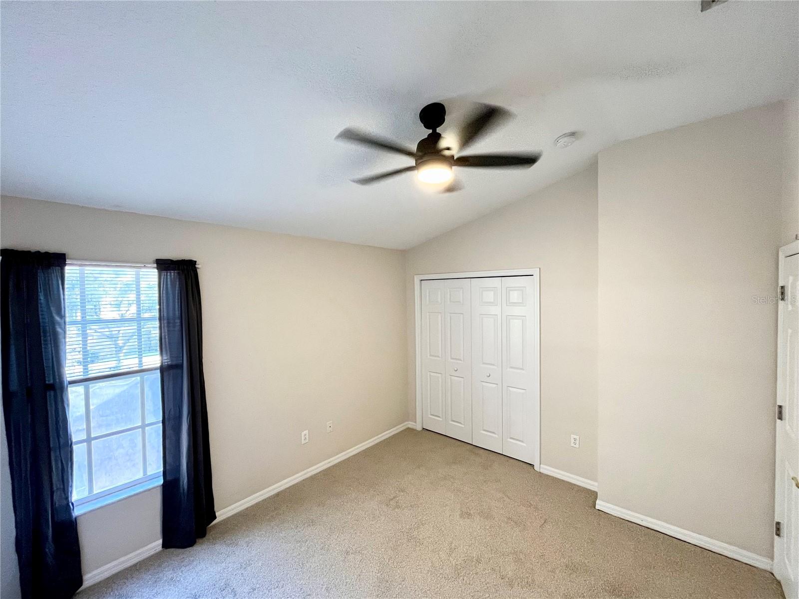 2nd Bedroom At top of stairs, Brand New Carpeting