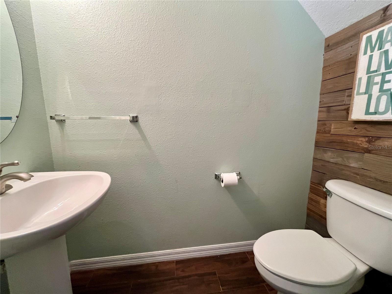Updated Half Bath 1st Floor