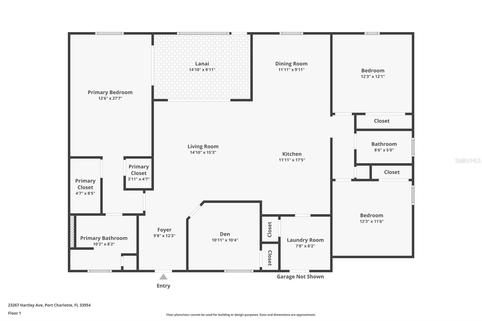 23267 HARTLEY AVE, PORT CHARLOTTE, FL, 33954