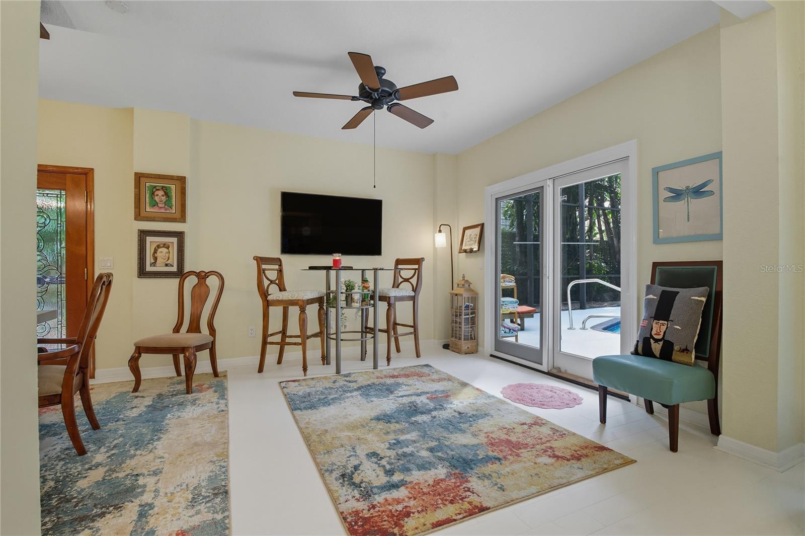 MORE SPACE OFF THE POOL AREA