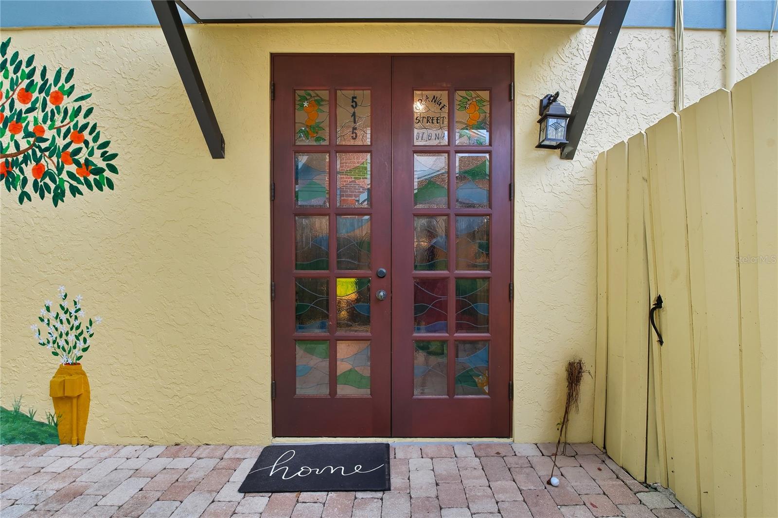 PRIVATE FRONT ENTRANCE