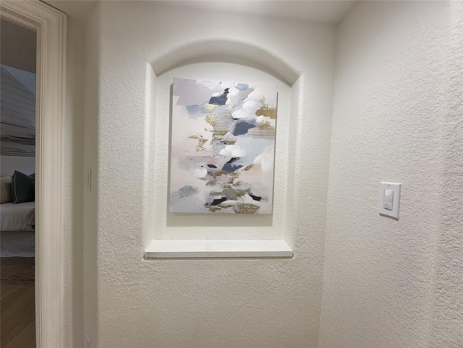 Third floor art nook