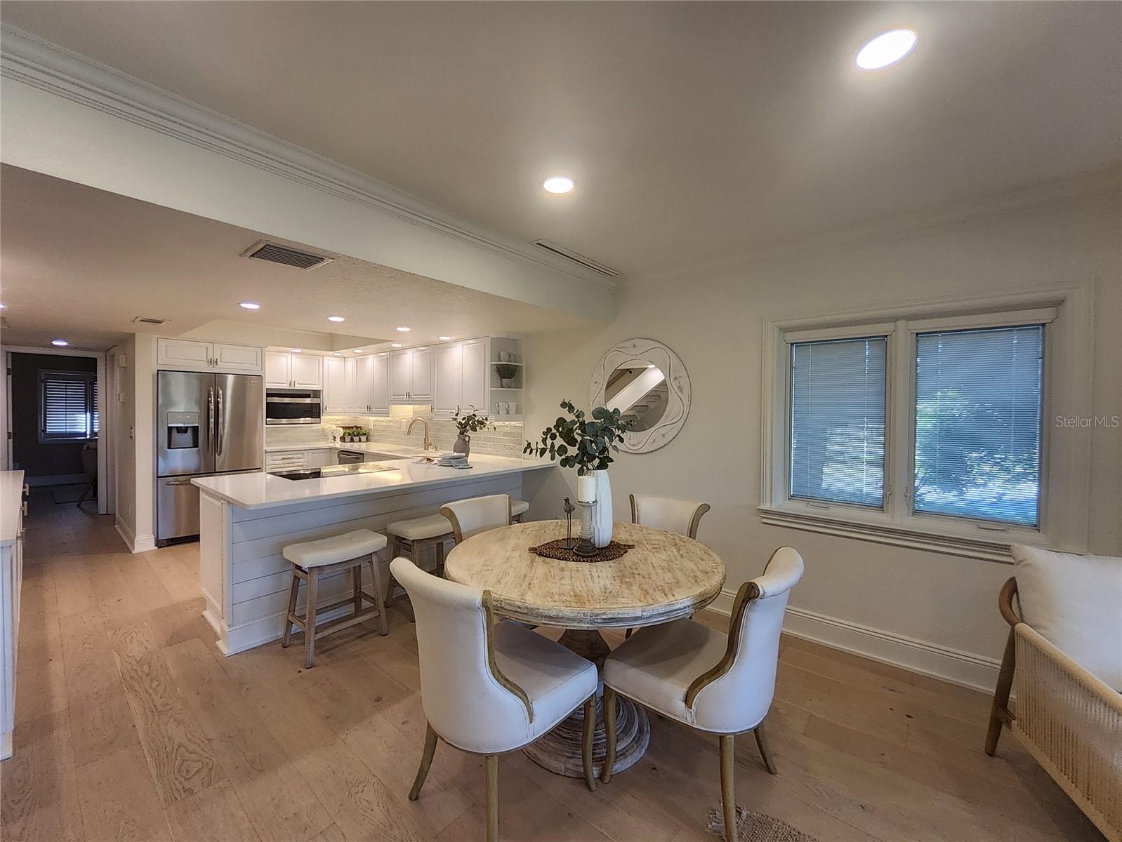 Dining Room with extra window