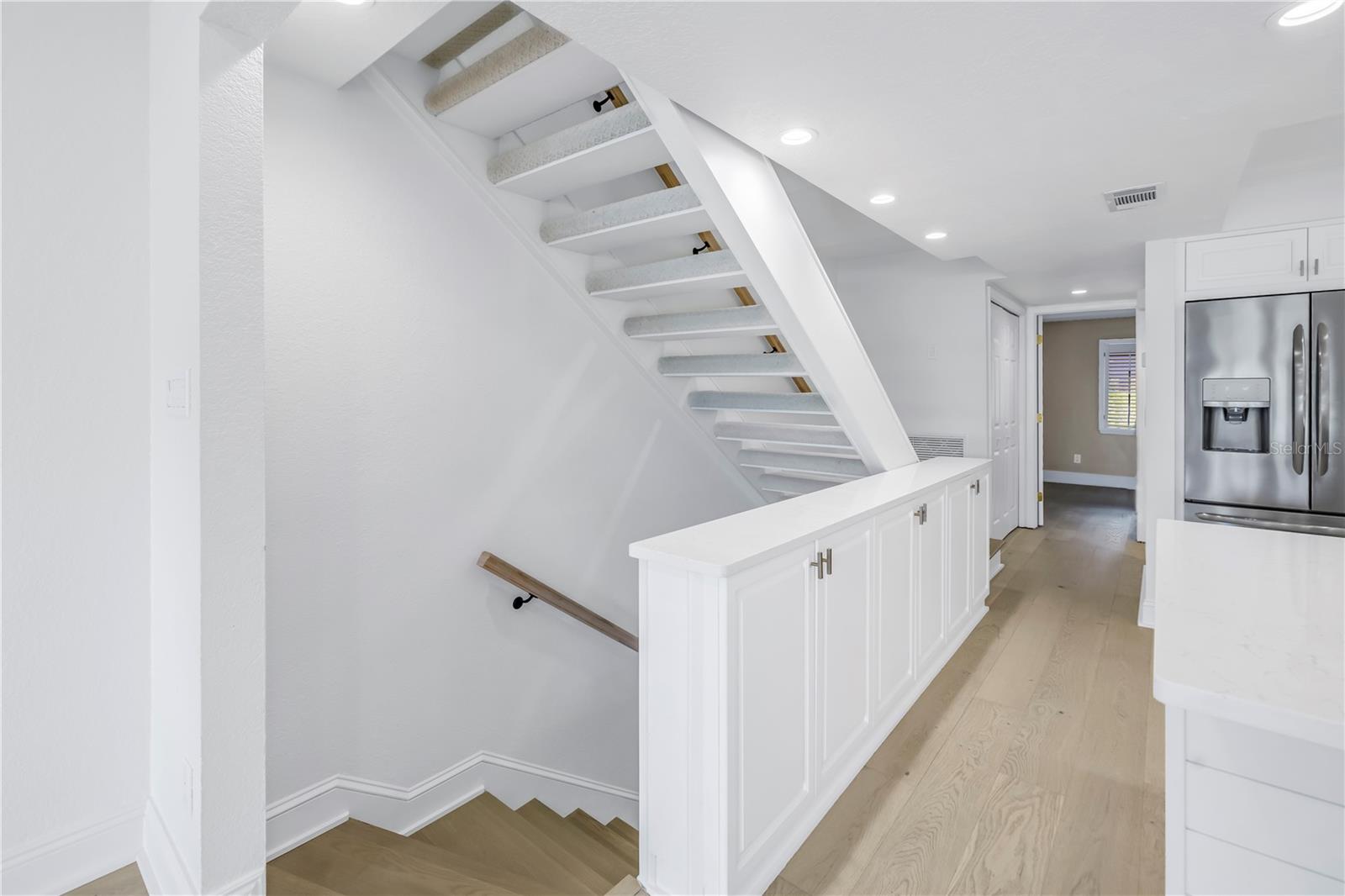 Extra cabinets in kitchen
