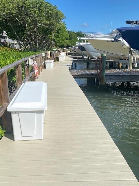 New composite boards on community dock