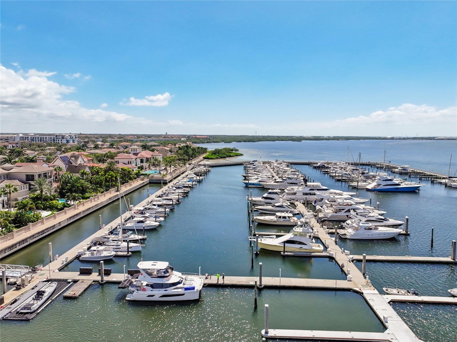 Resort-style living with marina access and breathtaking views