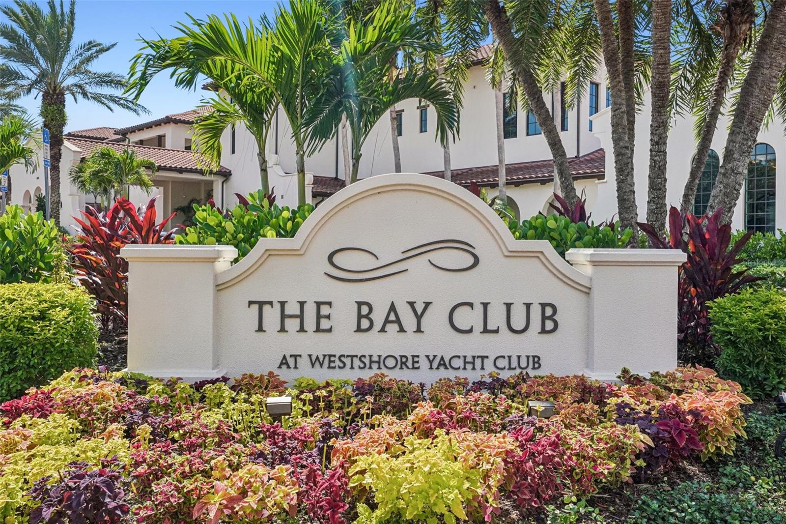 Be part of the exclusive Bay Club at Westshore Yacht Club