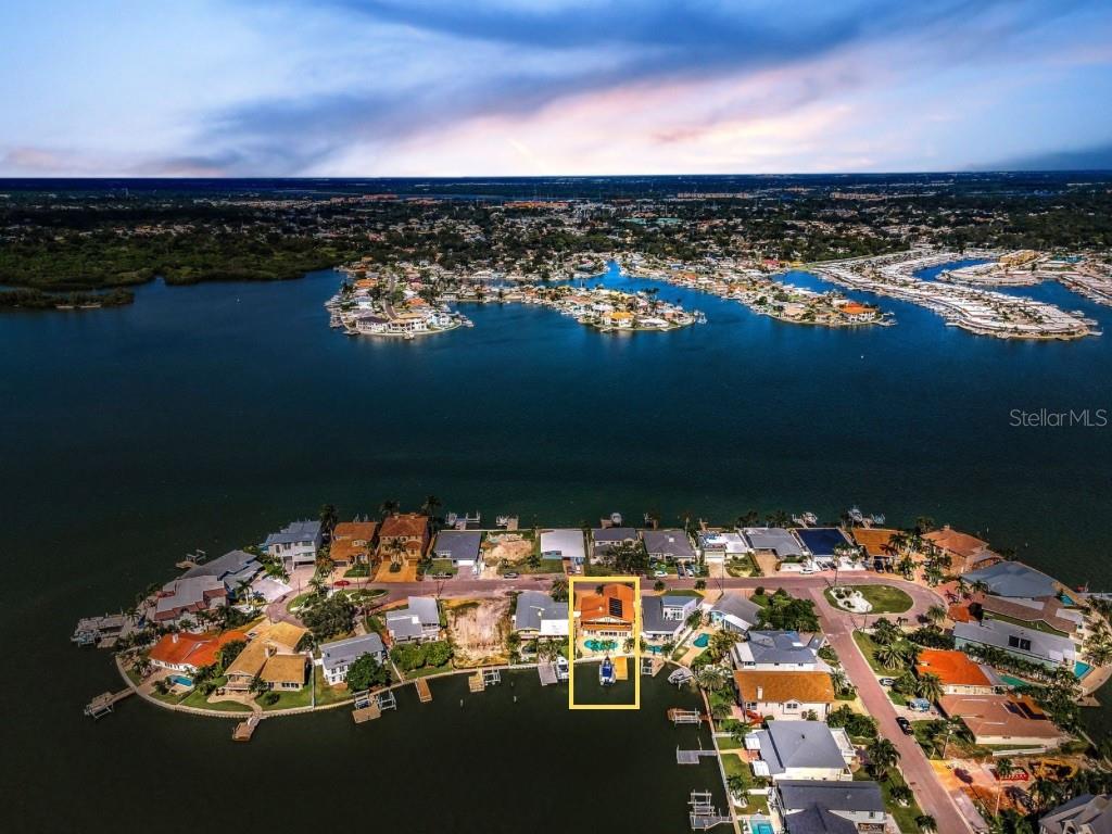 The last finger of Redington Beach