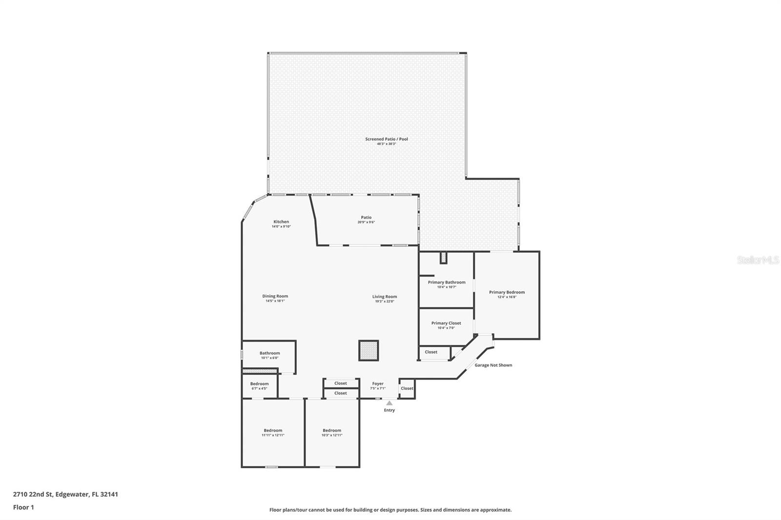 2710 22ND ST, EDGEWATER, FL, 32141