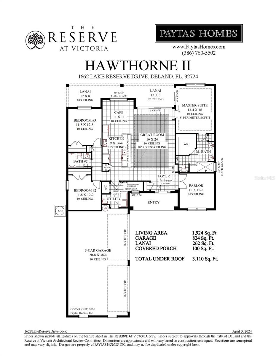 1662 LAKE RESERVE DR, DELAND, FL, 32724