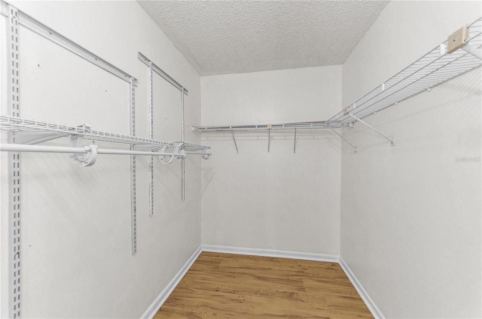 Primary walk-in closet