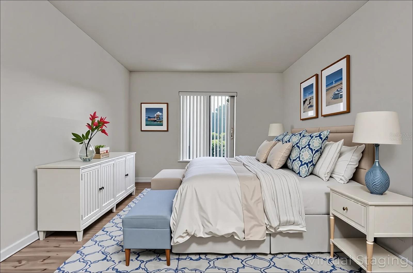 Virtually Staged Bedroom 2