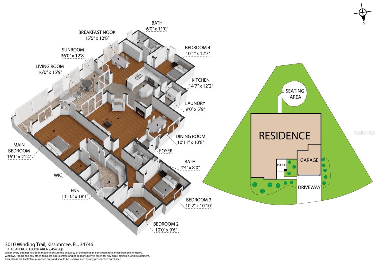 3010 WINDING TRL, KISSIMMEE, FL, 34746