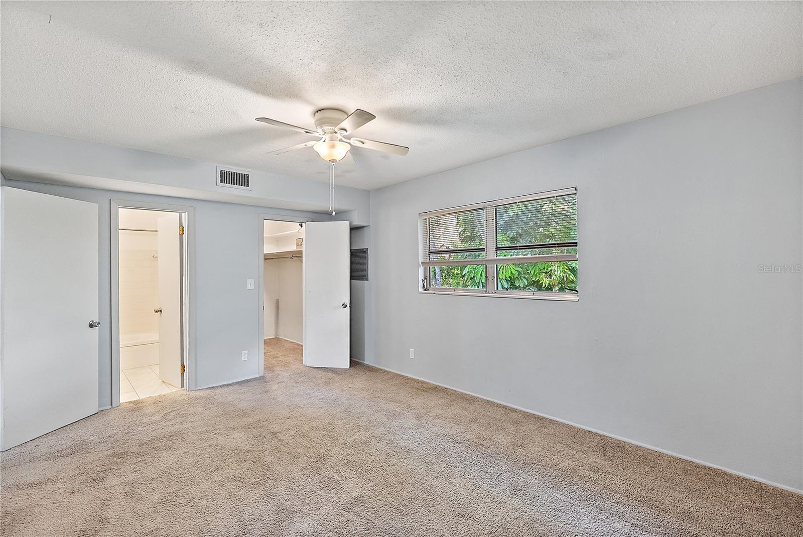 Bedroom with that HUGE walk-in!