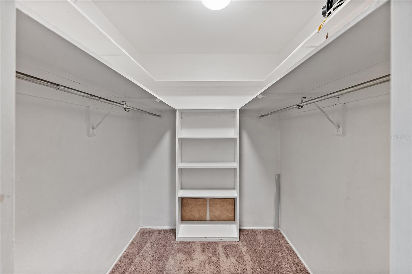 HUGE walk-in closet